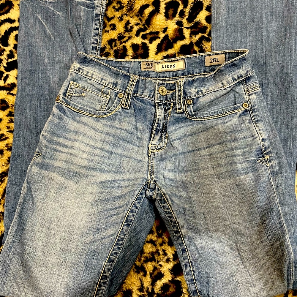 Mens bke jeans size 28